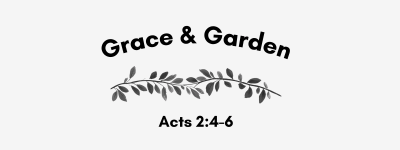 grace&garden logo without tagline silver